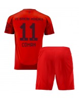 Bayern Munich Kingsley Coman #11 Hjemmedraktsett Barn 2024-25 Korte ermer (+ bukser)